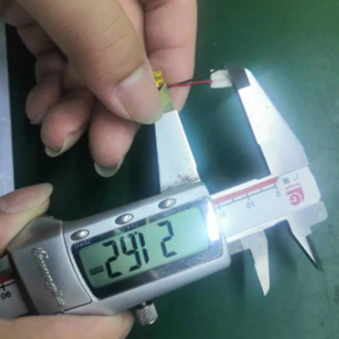 3.7V 105mAh Li‑ion Pouch Cell 681215 battery view 4