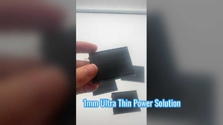 Ultra Thin 1mm Lipo Battery for Smart ID Cards